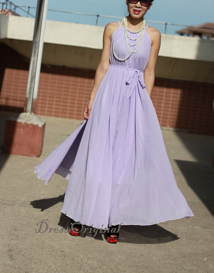 Lavender Maxi Dress